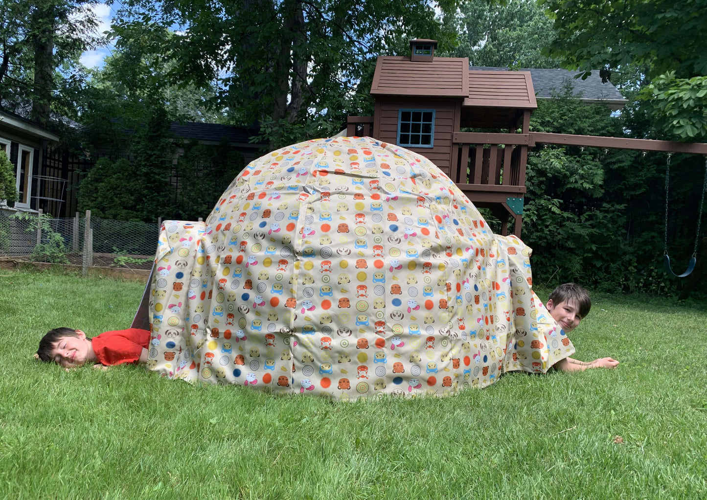Housse pour Igloo 2 portes Animaux